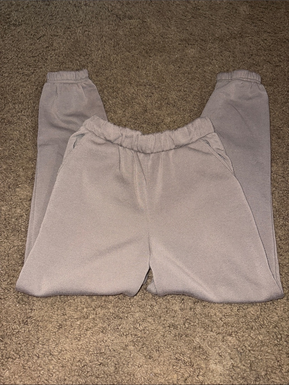 womens Cozy Elastic-Waist Joggers